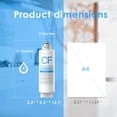 thumbnail image 3 of Waterdrop WD-G3-N1CF Filter, 6-month Lifetime, Replacement for WD-G3-W Reverse Osmosis System, 3 of 3