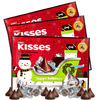 Hershey's Kisses Milk Chocolate Candy Filled Advent Calendar, 2023 Christmas Countdown, Pack of 3