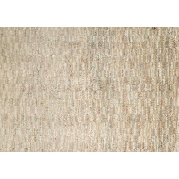 Ahgly Company Machine Washable Indoor Rectangle Contemporary Deep Peach Orange Area Rugs, 3' x 5'