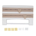 thumbnail image 2 of Cling Film Holder, Wear Resisting Plastic Wrap Rack Easy To Install Safe  For Kitchen For Home Gray Blue,Khaki, 2 of 8