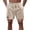 Khaki, variant on Mens Swim Trunks CLASSIC WEAR BEST STYLE 1979 Men's Cozy Textured Embroidered Casual Shorts Stretch Elastic Waist Drawstring Crop Pants with Pockets Summer Lounge Khaki 3XL