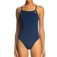 thumbnail image 1 of adidas Women's Infinitex + C Back One Piece Swimsuit Performance Competition Lifeguarding (Navy, 24, Numeric_24), 1 of 1
