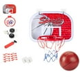 thumbnail image 2 of Mini aro de baloncesto de 34 x 30 cm, aro de baloncesto interior con pelota y bomba, juguete de baloncesto, regalos para niños y adultos YUNYI BRAND  Deportes, 2 of 8