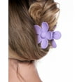 thumbnail image 4 of Gimme Beauty Daisy Flower Claw Clip for Medium Hair, Purple Cream, 2 Count, 4 of 4