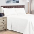 thumbnail image 5 of 400 Thread Count Egyptian Cotton Full Sheet Set Solid  White, 5 of 5