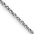 thumbnail image 2 of Primal Gold 14 Karat White Gold 1.6mm Cable Chain, 2 of 7