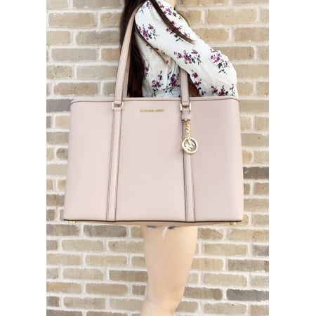 Laptop Bags Totes - Michael Kors Sady Large Multifunctional Top Zip Tote Laptop Bag Fawn