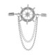 thumbnail image 4 of Paquete de 2 broches de cadena con borlas Fernando para traje 2 piezas, 4 of 8