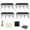 4 set, variant on 4×4ft Foldable Stage Platform with 16" Fixed Height, 1540lbs Heavy Duty Portable Stages with Anti-Slip Textured Surface for Concert/Wedding/DJ Performance/Commercial Events