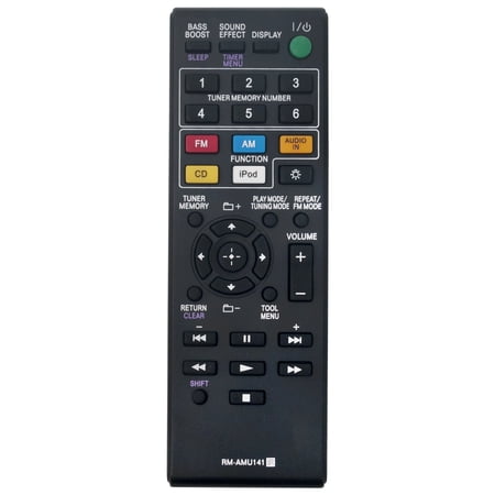 New RM-AMU141 Replaced Remote Control fit for Sony Micro HI-FI Component System CMT-V50iP 1-490-014-11