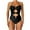 Black, variant on Youyipin One Piece Swimsuit Women Ring Linked Monokini Sexy Bathing Suit Cutout Swim Suits For Women 2025