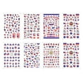 thumbnail image 2 of 4xNail Calcomanía Pegatina Bandera Americana Decoración De Uñas Envoltura De Uñas, 2 of 8
