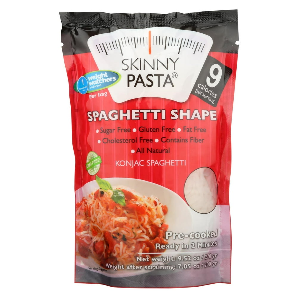 Skinny Pasta Spaghetti Shape Konjac Noodles , 9.52 Oz