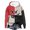 Red, variant on Halloween Hoodies for Women Sweatshirts Gifts Xmas Rapper Cool Things Novelty Stuff Black Red Pullover Hoodie Adult
