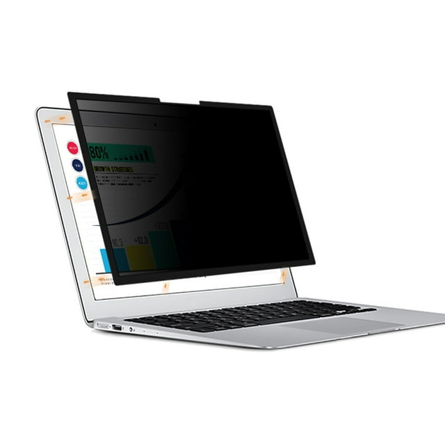 Filtre d'Écran de Confidentialité Amovible et Réutilisable pour MacBook 16 Pouces (2020) - Anti-Reflet, Protection UV, Haute Transmission, Angle 30°+ Obscurcissement, Cadre Noir Adhésif Lavable avec Panneau de Rangement en PVC