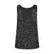 thumbnail image 5 of Tops de punto para mujer,Blusa informal sin mangas con lentejuelas para mujer, de poliéster y cuello redondo, ideal para el verano, sopatenor, 5 of 9