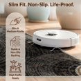 thumbnail image 6 of Design&I 3'x5' Ultra Soft Throw Mat, Retro Vinyl Record Music Distressed Groove Ring Border Circle Flowing Dynamic None Fluffy Washable Easy Care Indoor rug for Bedside Hallway, 6 of 7