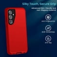 thumbnail image 3 of Entronix Heavy Duty Case Compatible with Galaxy S26 Plus, Shockproof Dustproof Triple Layer Hard Cover, Red, 3 of 6
