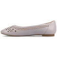 thumbnail image 2 of Journee Womens Kaiah Ballet Cap Toe Slip On Round Toe Dress Flats, Widths Available, 2 of 9