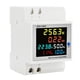 thumbnail image 1 of Medidor de energía monofásico digital, comprobador, monitor de consumo de energía, CA 110 V, 40 V-300 V, 100 A, medidor de factor de potencia de frecuencia, multímetro, 1 of 7