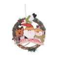 thumbnail image 4 of Adornos colgantes navideños Colección de regalos Adorno de interior Alce de Papá Noel, 4 of 9