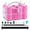 Pink, variant on Purple Electric Balloon Pump 4-in-1 Inflator Deflator with Triple Ports