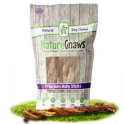 Nature Gnaws Braided Bully Sticks 11-12", 5 Count