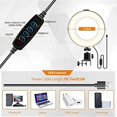 thumbnail image 5 of 6.3'' Ring Light for Laptop, Video Conference Lighting Kit, Tripod with Ring Light for Computer/Webcam Lighting/Zoom Meeting/Remote Working/Live Streaming/Tiktok, 3 Colors & 10 Brightness Level, 5 of 5