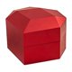 thumbnail image 1 of Caja para anillos con iluminación, pequeña reproducción de video, elegante pantalla incorporada, soporte para exhibición de anillos Rojo, 1 of 9