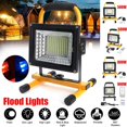 thumbnail image 2 of 500/800/900W LED Portable Rechargeable Floodlight Waterproof Spotlight Battery Powered Searchlight Outdoor Work Lamp Camping ,Powerful Illumination, 2 of 7
