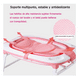 thumbnail image 3 of Almohadilla De Suspensión De Malla De Baño De Bebé Rosa, 3 of 5