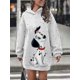 thumbnail image 1 of Sudadera con capucha de animales de Disney para mujer, moda Retro de Dálmatas, sudadera de dibujos animados, Jersey Harajuku lindo, vestido con bolsillo, Top, 1 of 4