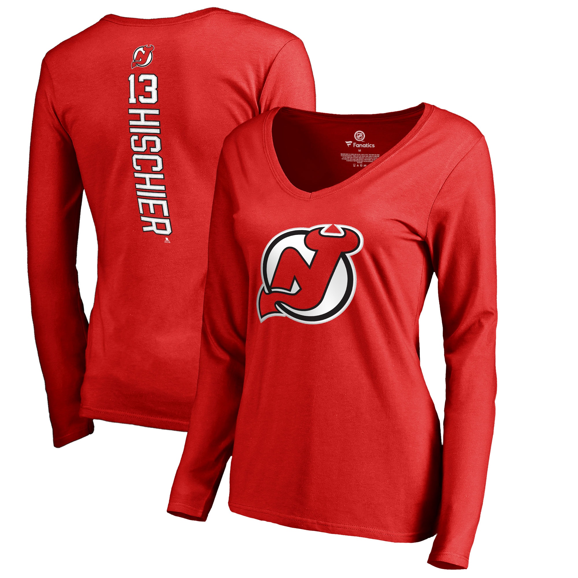 new jersey devils long sleeve shirt