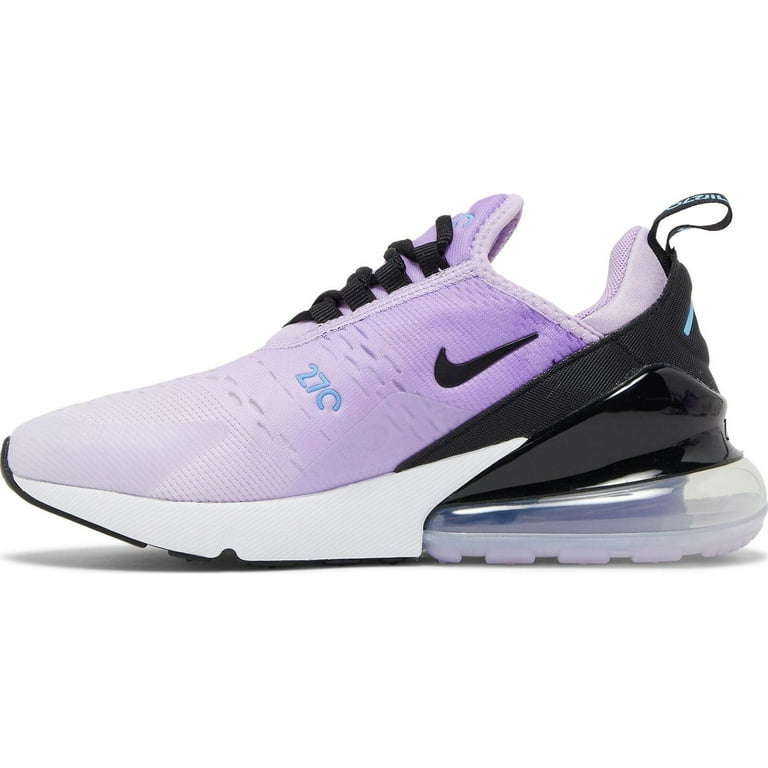 Nike Women's Air Max 270 Shoes, Size 8.5, Lilac/Black