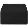 thumbnail image 5 of Meridian Furniture Arc Black Boucle Fabric Ottoman, 5 of 7