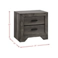 thumbnail image 5 of Picket House Furnishings Grayson Nightstand Grey Oak, 5 of 5