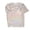 Beige#069, variant on Women's Metallic Tops Short Sleeve Crew Neck 2026 Summer Fashion Shiny Tees Glitter Sparkle Shirt for Party Club Concert White XL