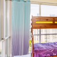 thumbnail image 3 of Blackout Curtains Durable Polyester Star Curtains Double Layer Sparkle Star Cut Out Curtains with Tulle Overlay Gradient Colorful Dreamy Window Drapes for Kids Bedroom Living Room, 3 of 6