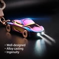 thumbnail image 3 of Keychain Car Pendant Decorative Fashion Zinc Alloy Purse Wallet Carrying Holder Keyring Portable Purse Wallet Key Chain Holder Decoration Buckle Gift Blue Ice, 3 of 9