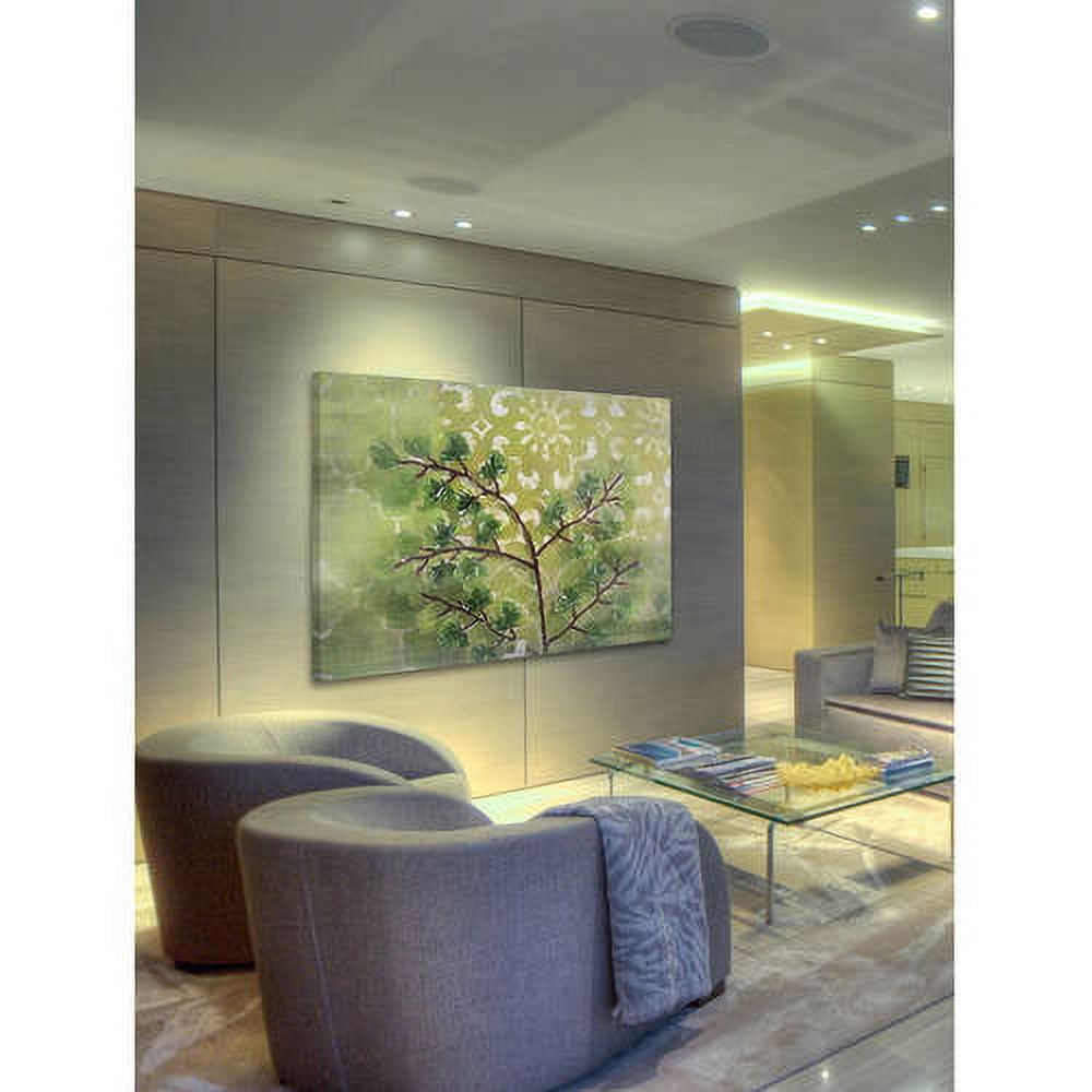 "Green Sensation II" Painting Print on Wrapped Canvas