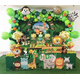 thumbnail image 5 of Globos De Animales Para Decoración De Fiesta De Cumpleaños 1 Verde, 5 of 5