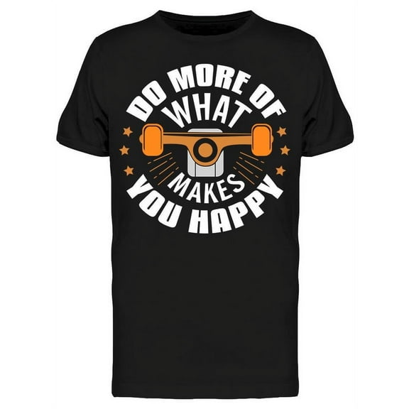 Skater Quotes T-Shirt Men -Image by Shutterstock, Male 3X-Large