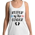 thumbnail image 2 of Keeper of the Gender Tank Top Unisex Medium White, 2 of 5