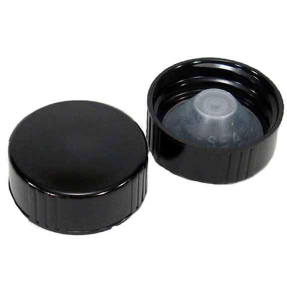 28mm Poly Seal Screw Caps [Bag/12]