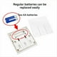 thumbnail image 5 of Interruptor Remoto Inalámbrico de 433 MHz, Control de Alcance, Emparejamiento , Plug & Play para Automatización y Seguridad del Hogar, 3 Interruptores., 5 of 7