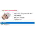 thumbnail image 2 of Bulb Socket - Compatible with 2004 - 2006 Scion xA 2005, 2 of 2