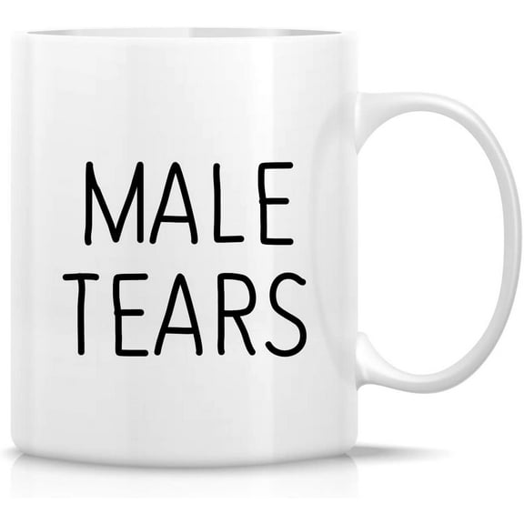 Funny Mug - Male Tears Meme 11 Oz Ceramic Coffee Mugs - Funny, Sarcasm, Sarcastic, Motivational, Inspirational birthday gifts for him husband, boyfriend, friends, brother, coworkers, dad, papa