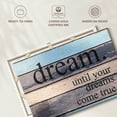 thumbnail image 6 of Elephant Stock Dreams And Ambitions Quotes Wall Art - Horizontal Canvas Wall Art - Living Room Wall Decor - Inspirational And Typography Canvas - Blue And Black Decor - 39" x 26", 6 of 8