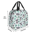 thumbnail image 2 of Pofeuu Bears and Tropical Leaves Print Lunch Bag Lunch Box Insulated Lunch Bag Adult Lunch Box for Men and Women, 2 of 5