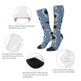 thumbnail image 4 of Knee High Socks for Men and Women, Astronaut Althletic Compression Socks, Support Long Tube Socks for Outdoor Sport, Calf Socks, High Stockings for Women Men, 4 of 7